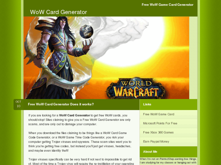 www.wowcardgenerator.com