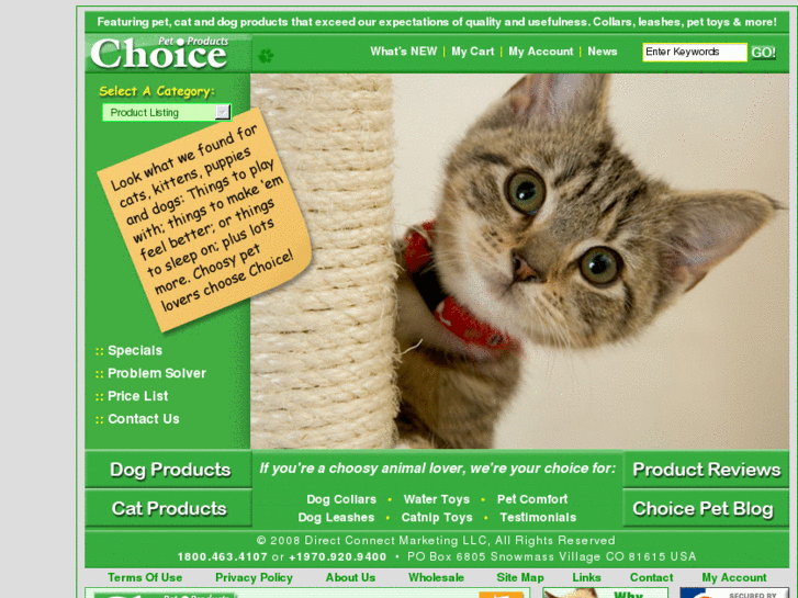 www.choicepetproducts.com