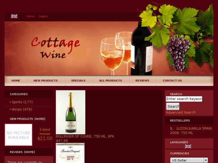 www.cottagespiritsandwines.com