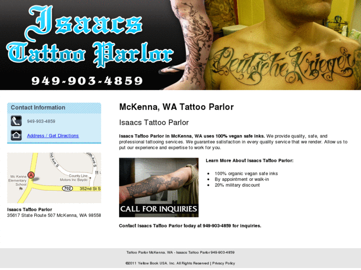 www.isaacstattooparlor.com