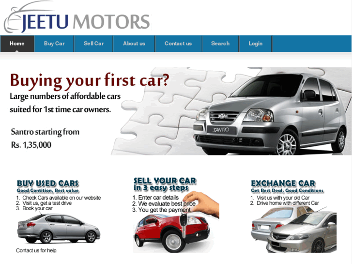 www.jeetumotors.com