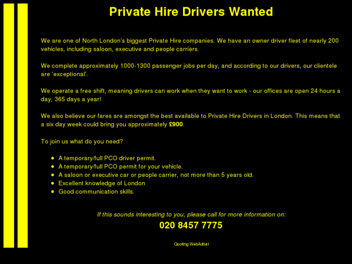 www.londonminicabdrivers.com