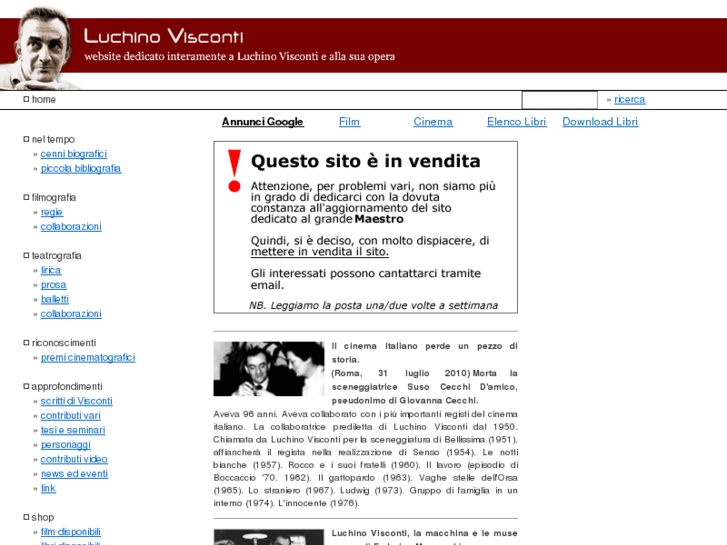 www.luchinovisconti.net