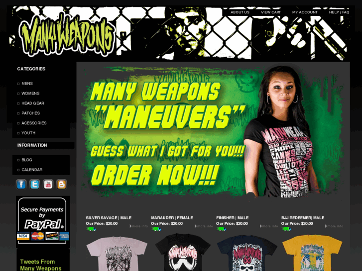 www.manyweapons.com