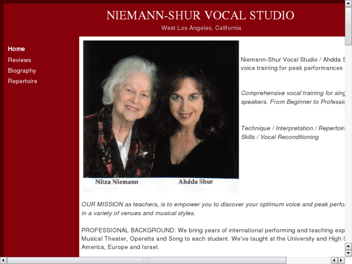 www.niemann-shurvocalstudio.com