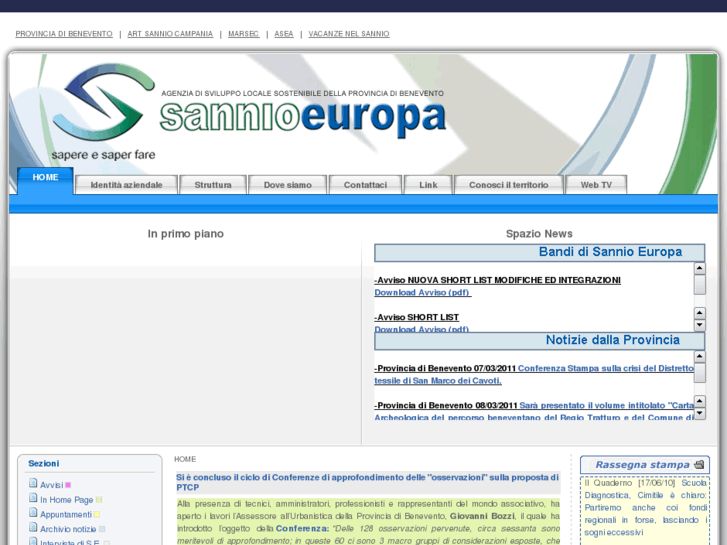 www.sannioeuropa.com