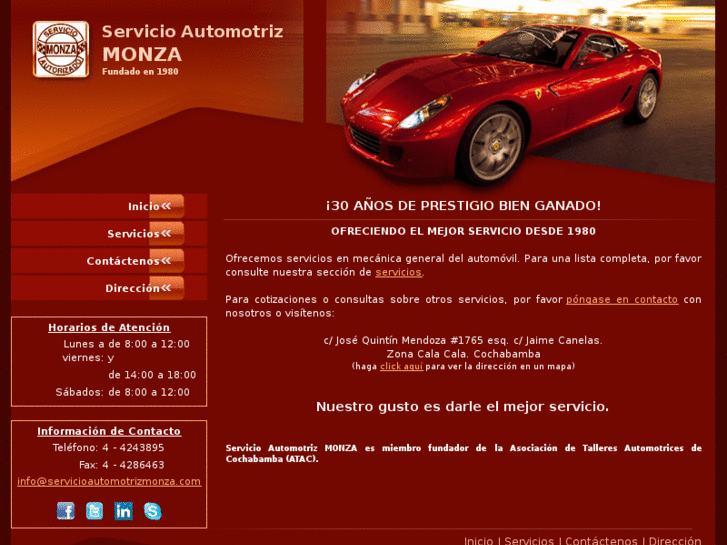 www.servicioautomotrizmonza.com