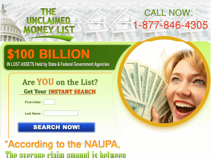 www.theunclaimedmoneylist.com