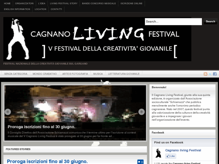 www.cagnanolivingfestival.com