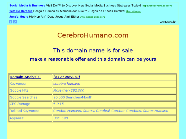 www.cerebrohumano.com