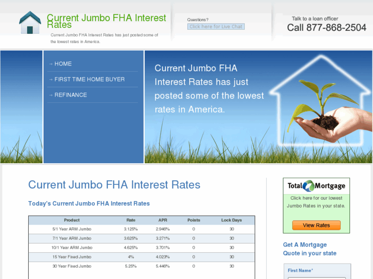 www.currentjumbofhainterestrates.com