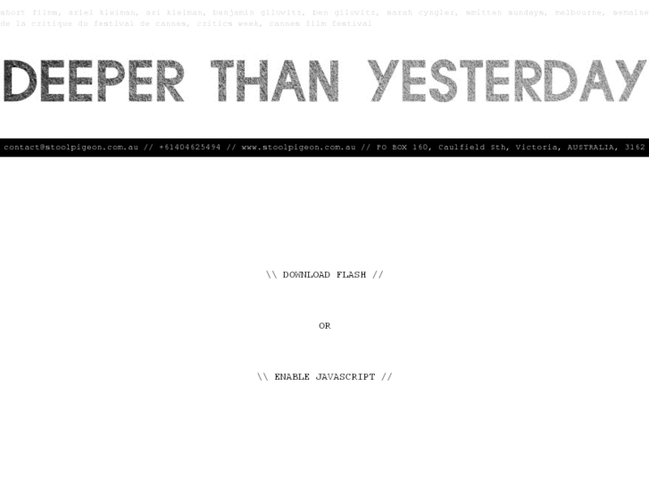 www.deeperthanyesterday.com