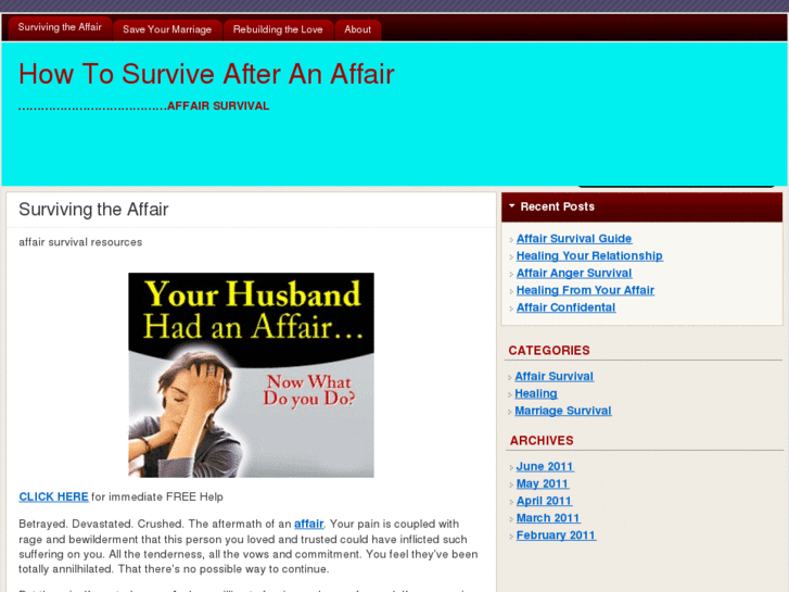 www.howtosurviveafteranaffair.com