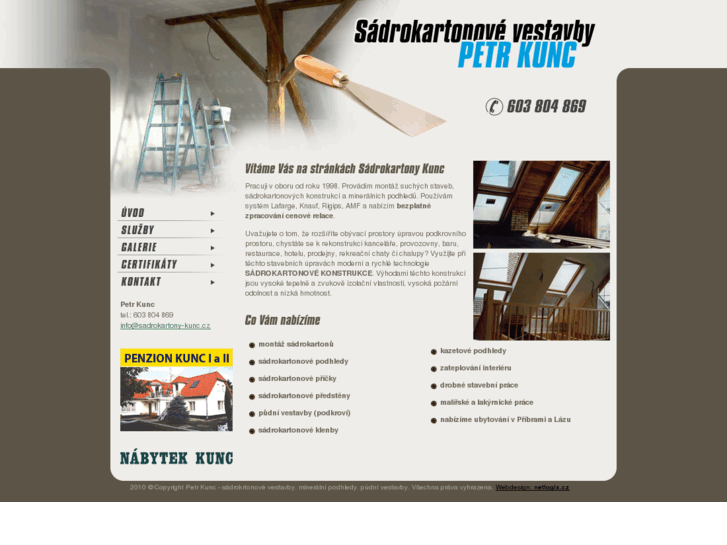 www.sadrokartony-kunc.cz