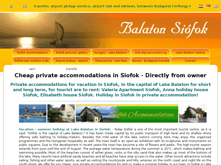 www.siofok-accommodation.com