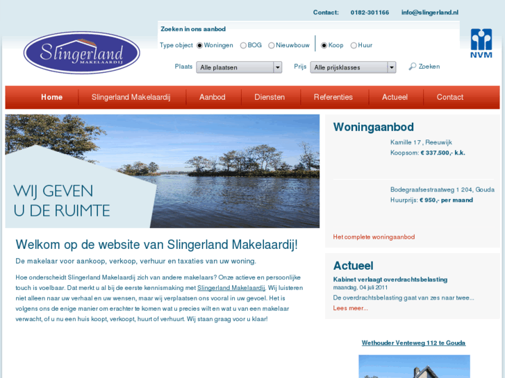 www.slingerlandmakelaardij.com