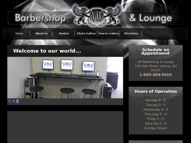 www.vipbarbershoplounge.com