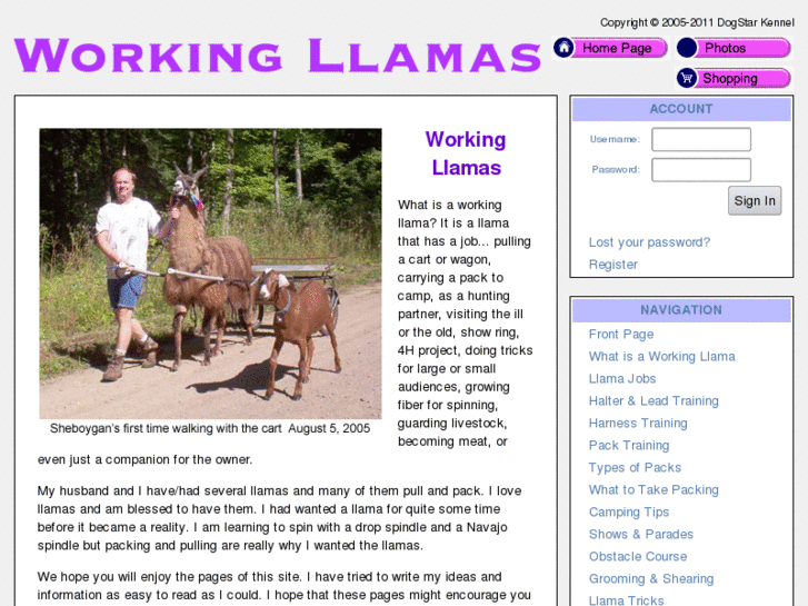 www.workingllamas.com