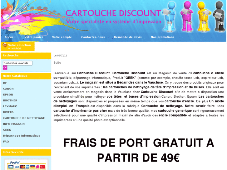 www.cartouchediscount.fr