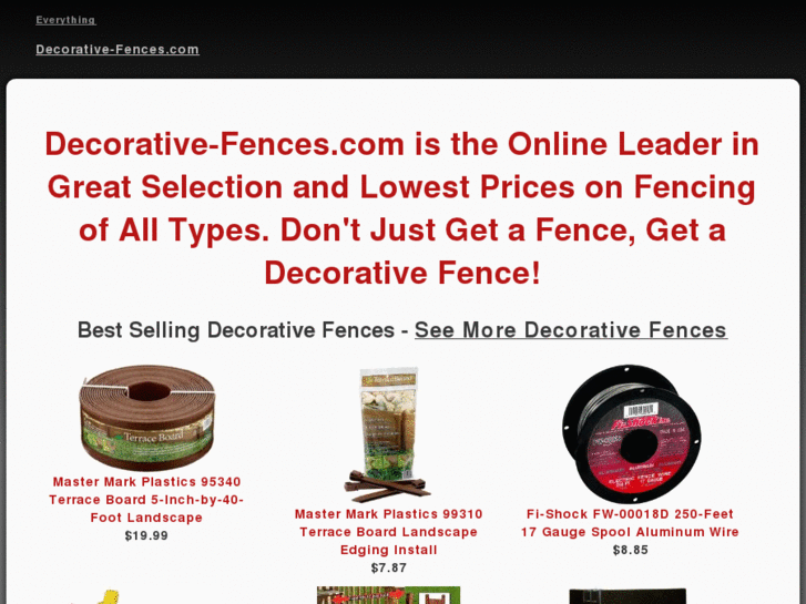 www.decorative-fences.com