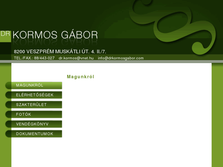 www.drkormosgabor.com