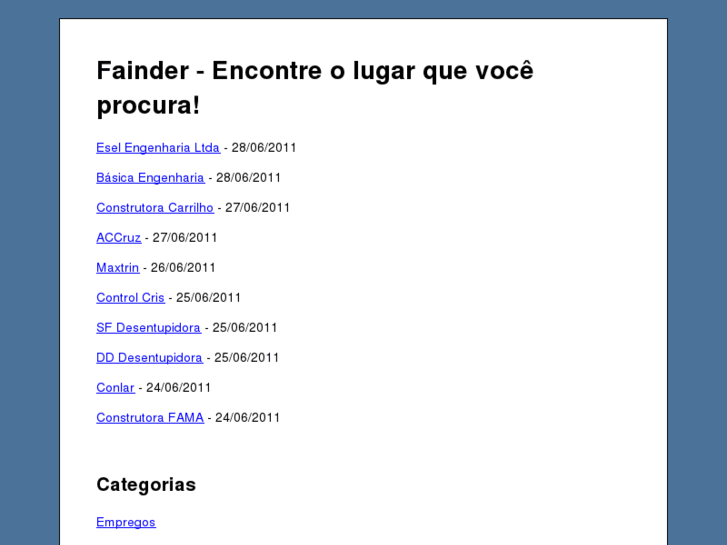 www.fainder.com.br