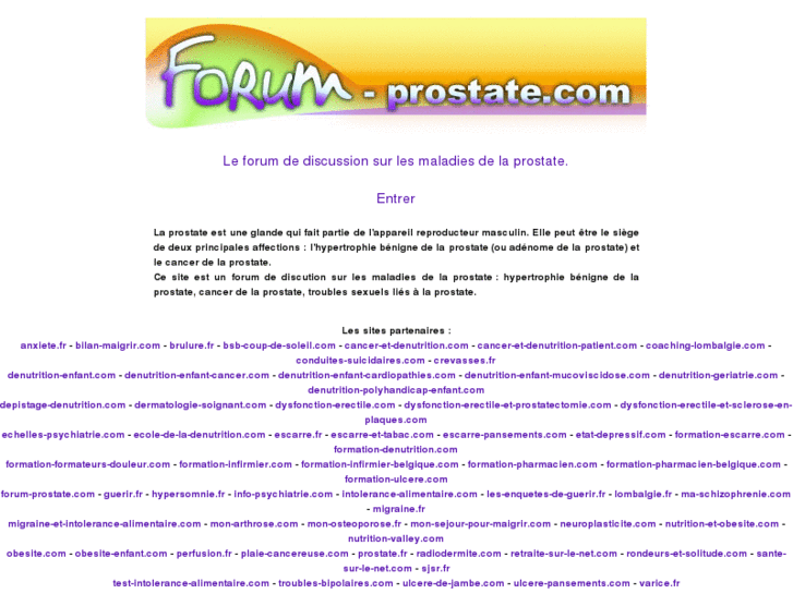 www.forum-prostate.com