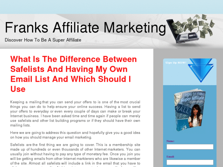 www.franksaffiliatemarketing.com