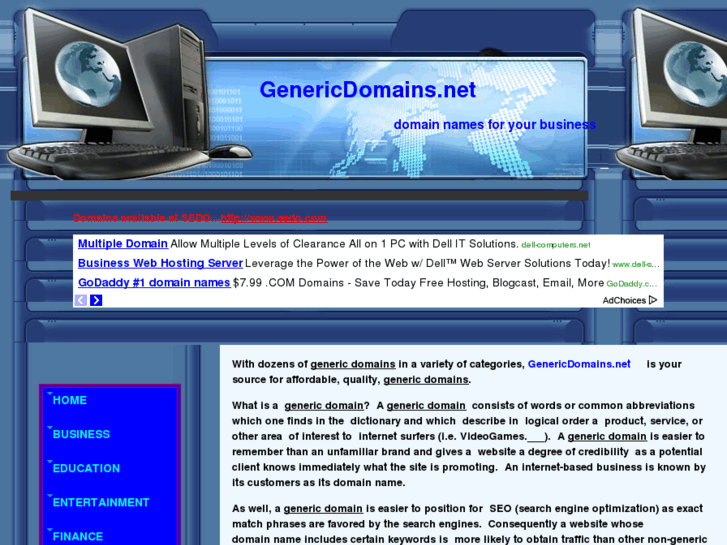 www.genericdomains.net