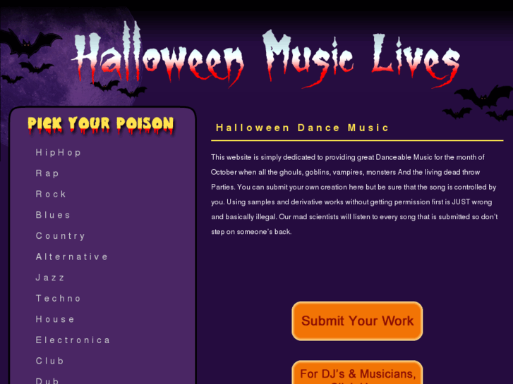 www.halloweenmusiclives.com