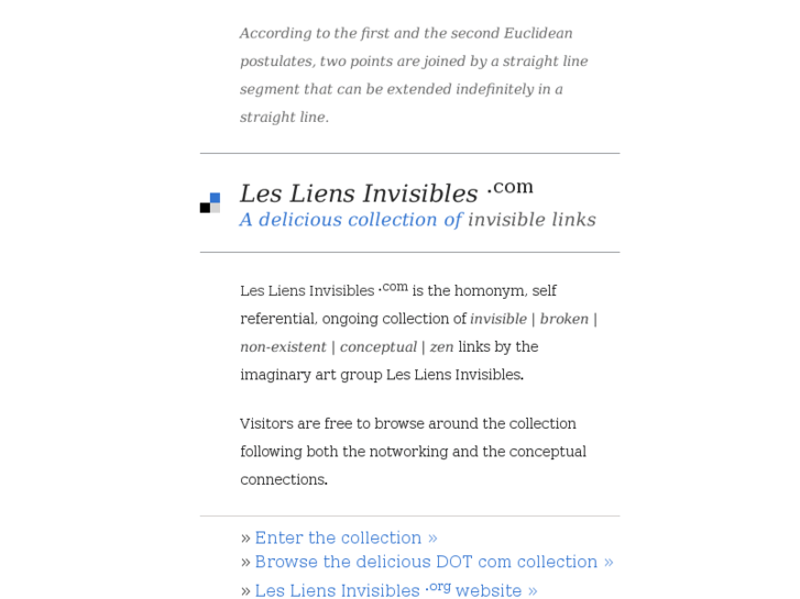 www.lesliensinvisibles.com