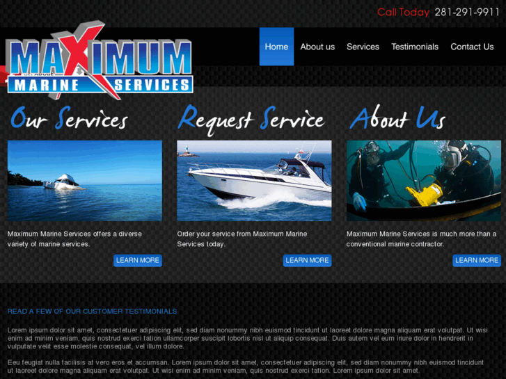 www.maximum-marineservices.com