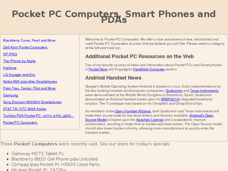 www.pocketpccomputers.com