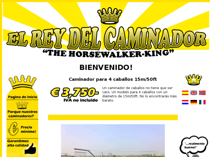 www.reydelcaminador.es