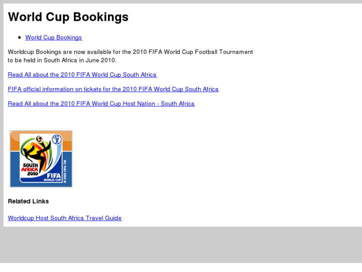 www.worldcup-bookings.com