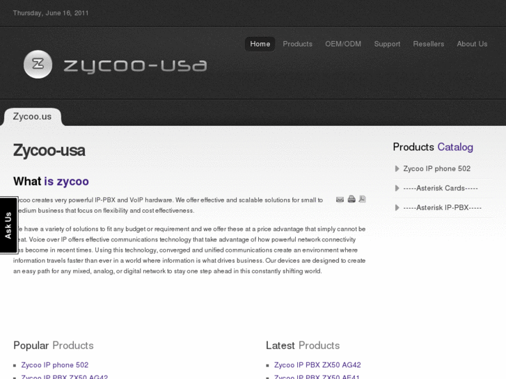 www.zycoo.us