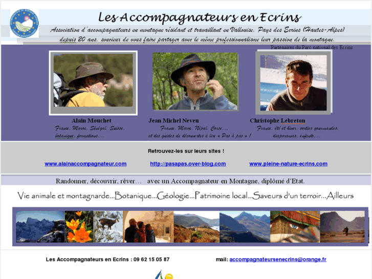 www.accompagnateursenecrins.com