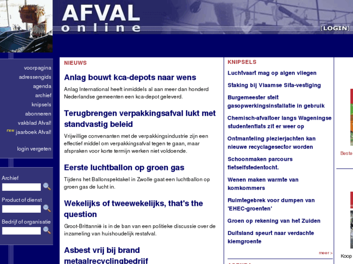 www.afvalonline.nl