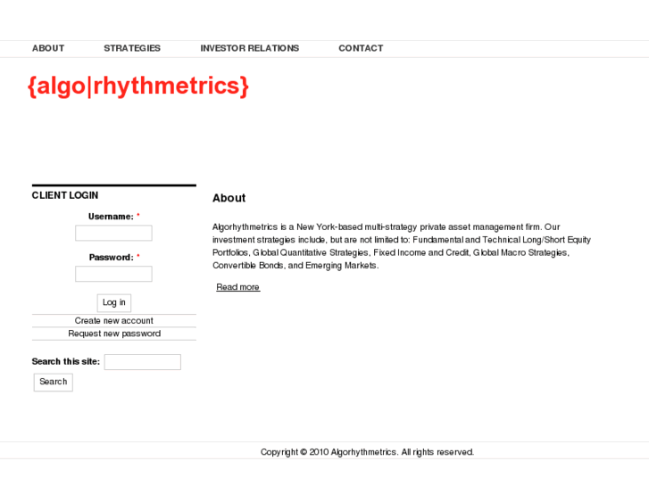 www.algorhythmetrics.com
