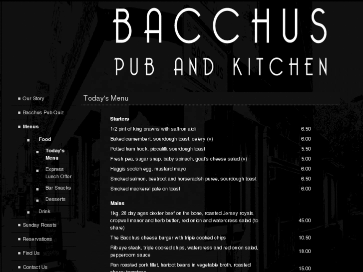 www.bacchuspubandkitchen.com