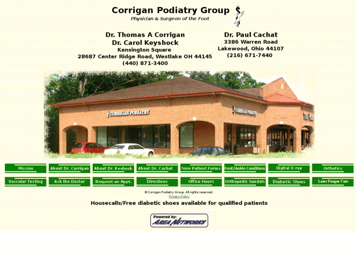 www.corriganpodiatry.com