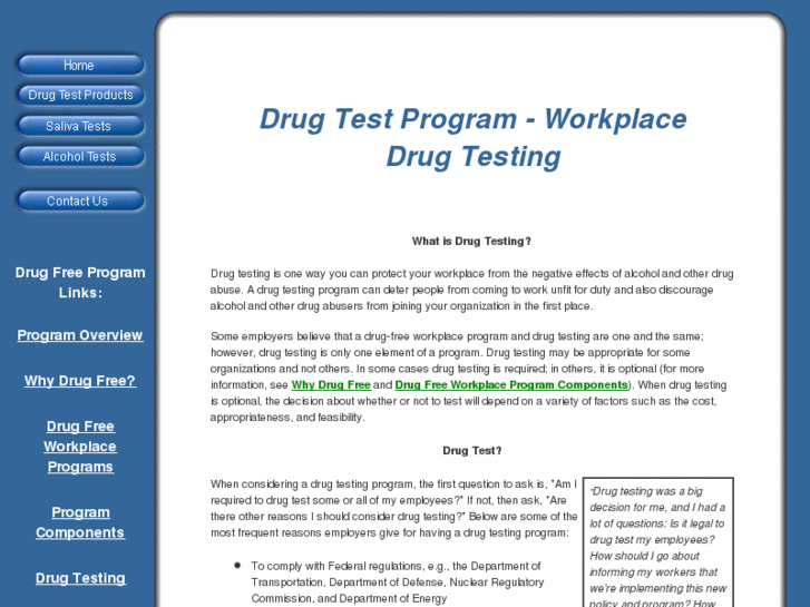 www.drugtestprogram.com