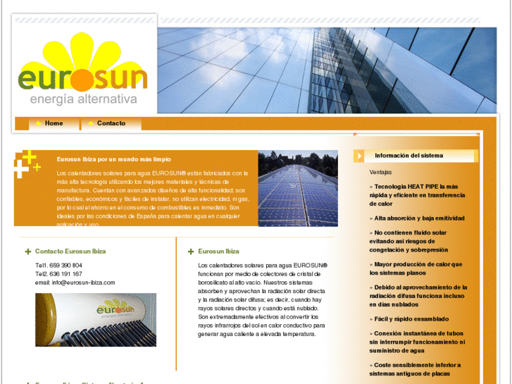 www.eurosun-ibiza.com