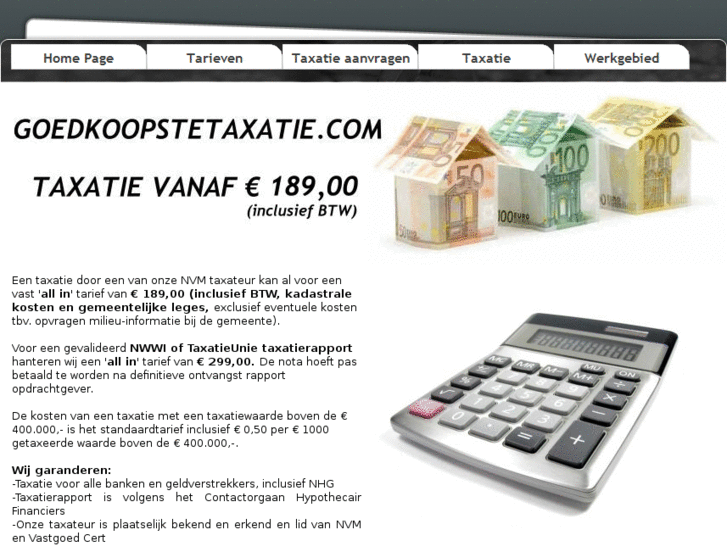 www.goedkoopstetaxatie.com