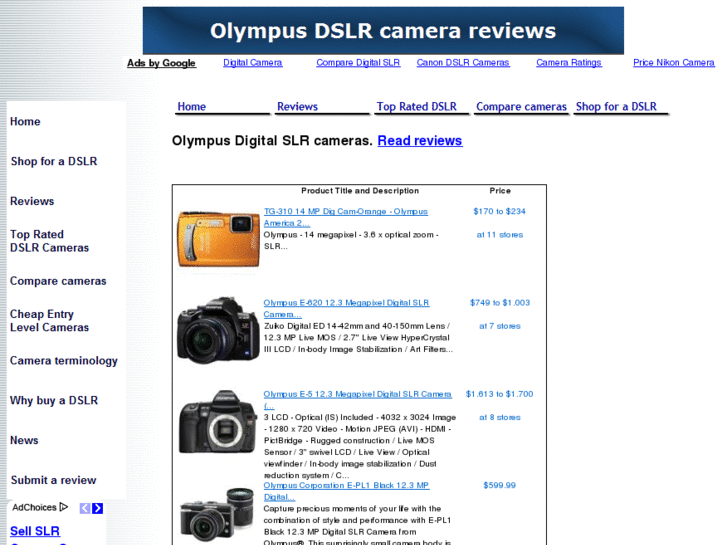 www.olympusdslrcamera.com