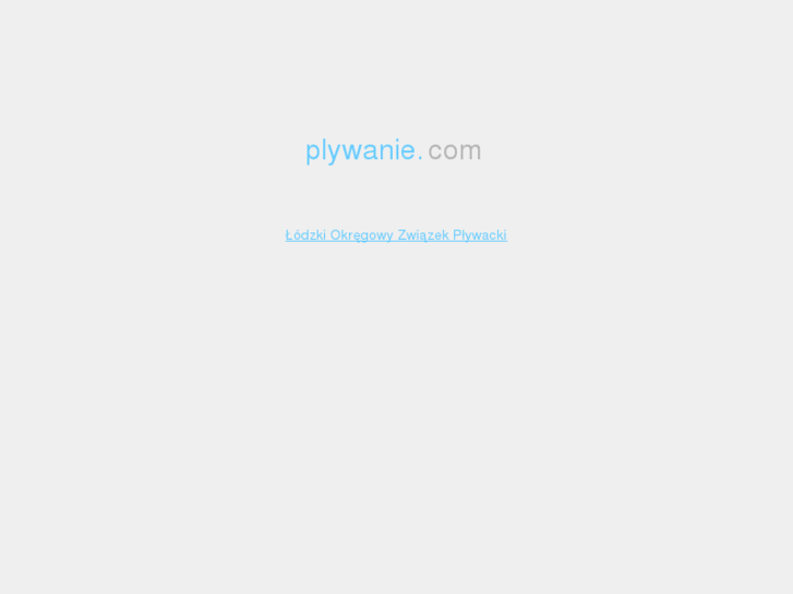 www.plywanie.com