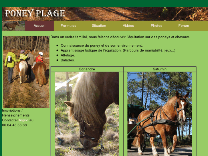 www.poney-plage.com