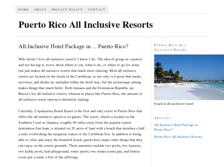 www.puertoricoallinclusiveresorts.org