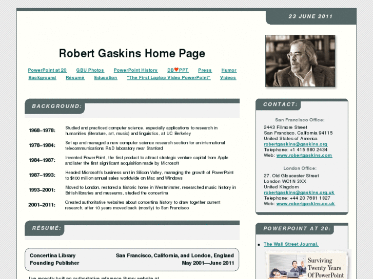 www.robertgaskins.com