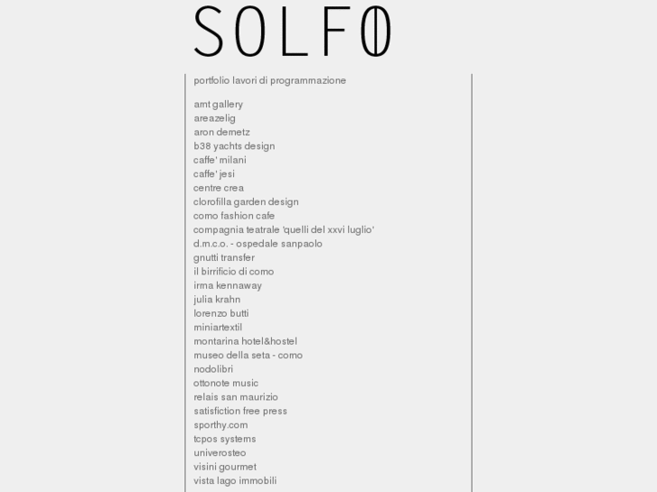 www.solfo.it